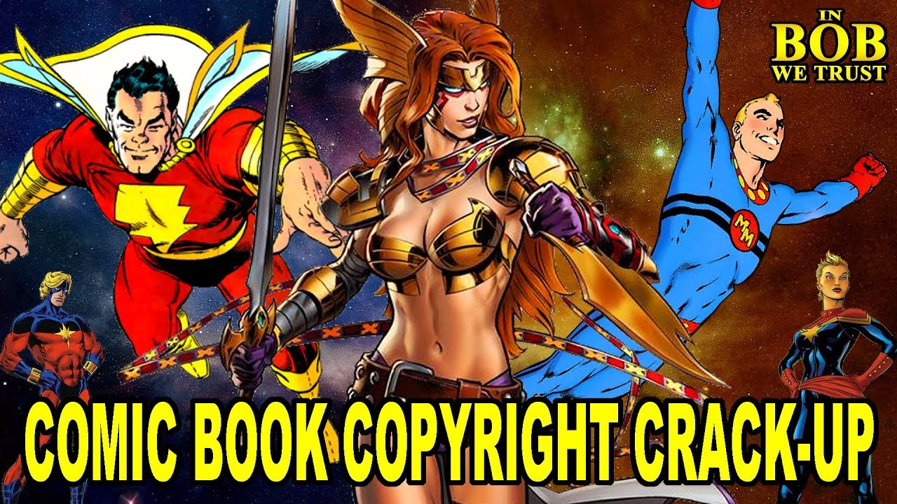 In Bob We Trust - COMIC BOOK COPYRIGHT CRACK-UP