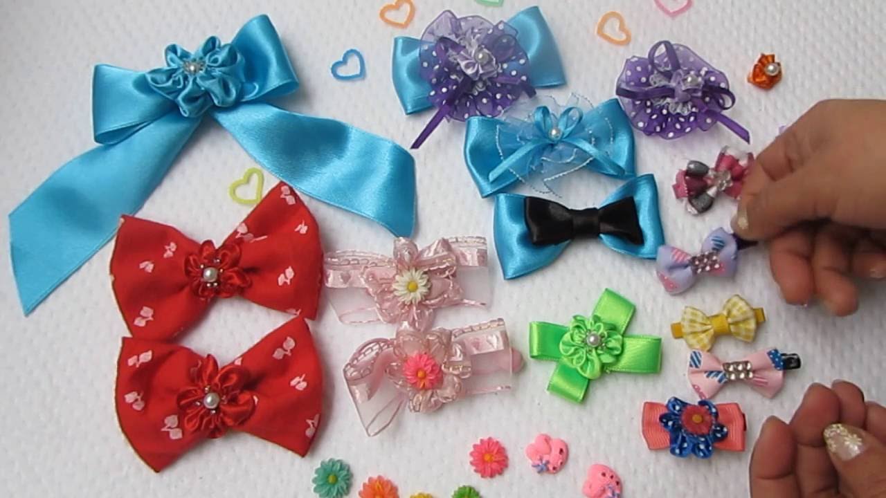 DIY-Como Hacer Lazos de Tela y Cintas para tu Mascota.