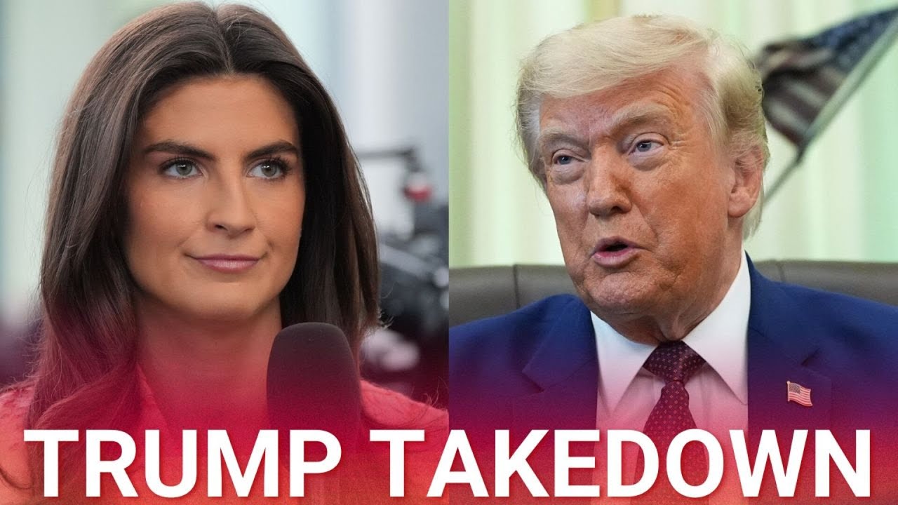 Donald Trump brutalnie miażdży Kaitlan Collins z CNN w ostrym ataku