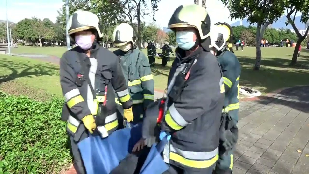 1120211台北市政府消防局第四救災救護大隊-新光醫院大量傷病患聯合演練紀實