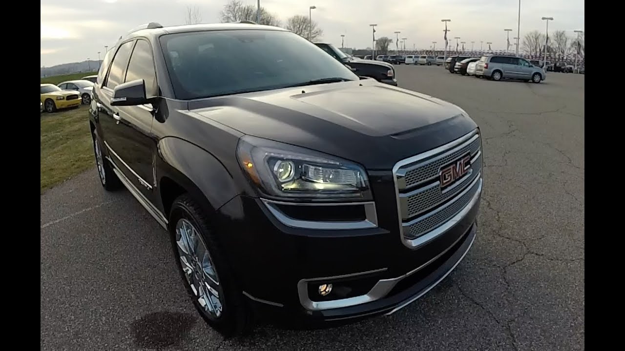 2015 GMC Acadia Denali Black | Luxury Vehicles | Vehicle Sold/NOT AVAILABLE OR FOR SALE