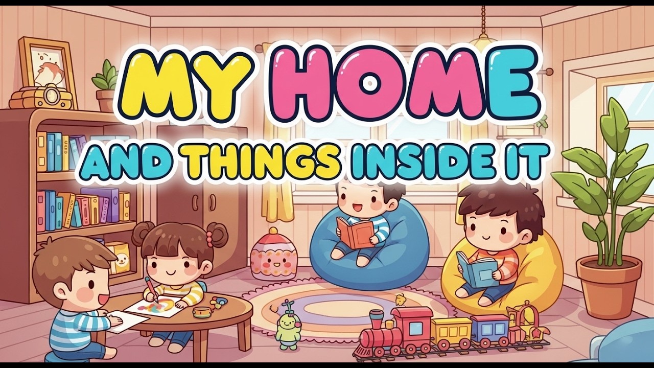 Welcome to My Home! /My Home and Things Inside It! 🏠