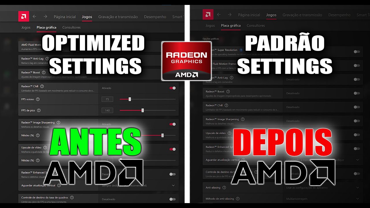 MELHOR CONFIGURAÇÃO PARA AMD ADRENALIN EM 2026! 🚀 MAIS FPS, MAIS DESEMPENHO E MENOS LAGS 🔥