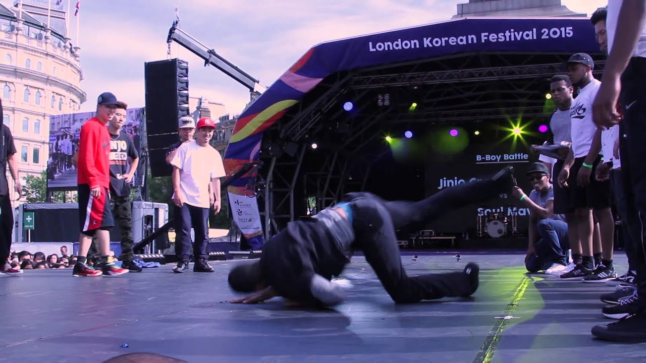 Jinjo vs Soul Mavericks // .BBoy World // EXHIBITION | LONDON KOREAN FESTIVAL 2015