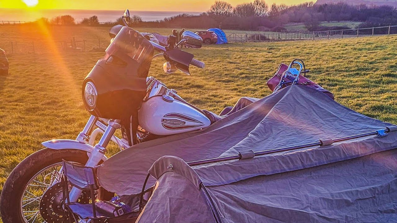 Motorcycle Camping adventure EXPLORING North Yorkshire Moors. A cinematic expanse of AMAZING roads.