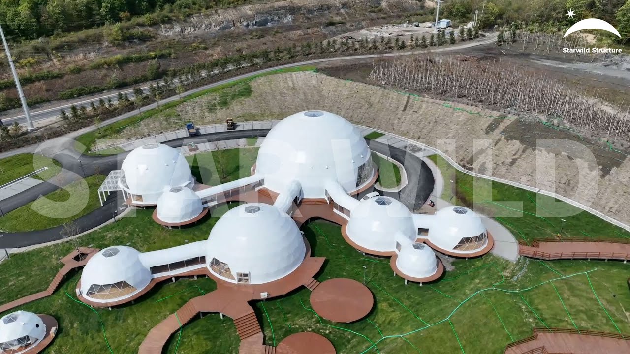 Luxury Glamping Dome Tent  Made by StarWild