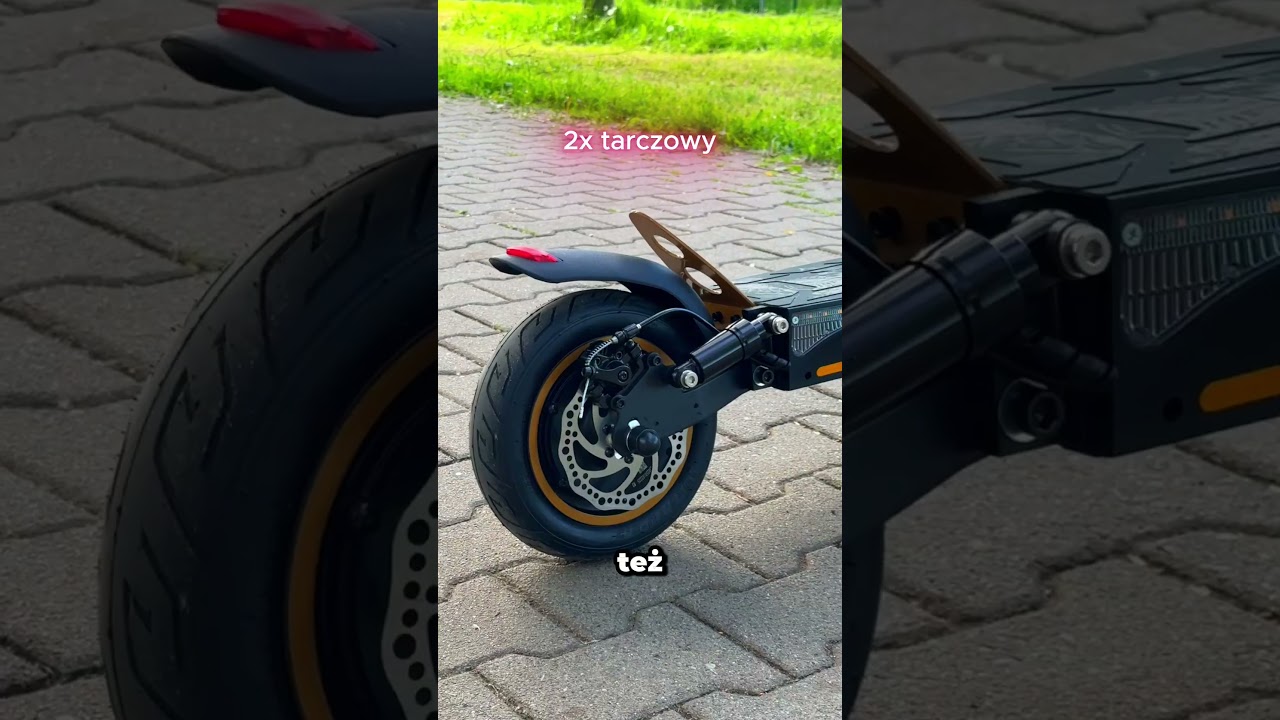 Kt&oacute;ra hulajnoga ma najlepsze hamulce? 🛑 Xiaomi vs Ruptor vs Motus! #shorts