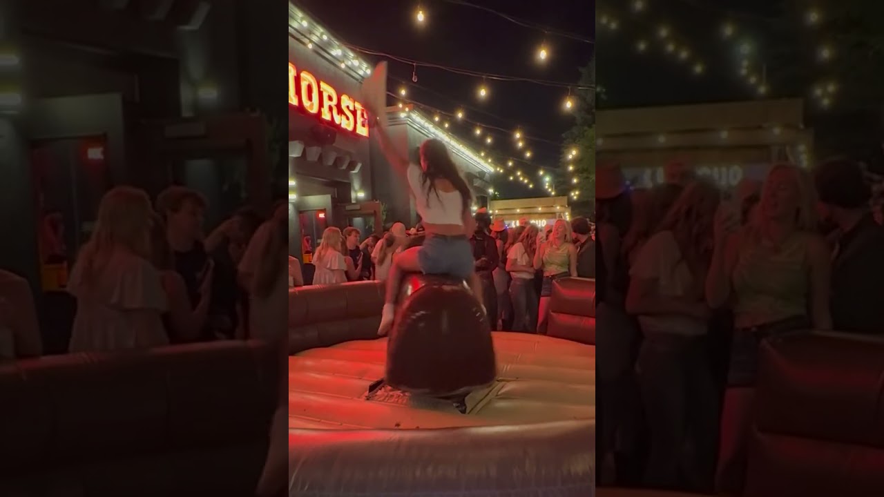 Mechanical Bull Rental Ottawa | Crazy Horse Bar Ride | Jed the Mechanical Bull