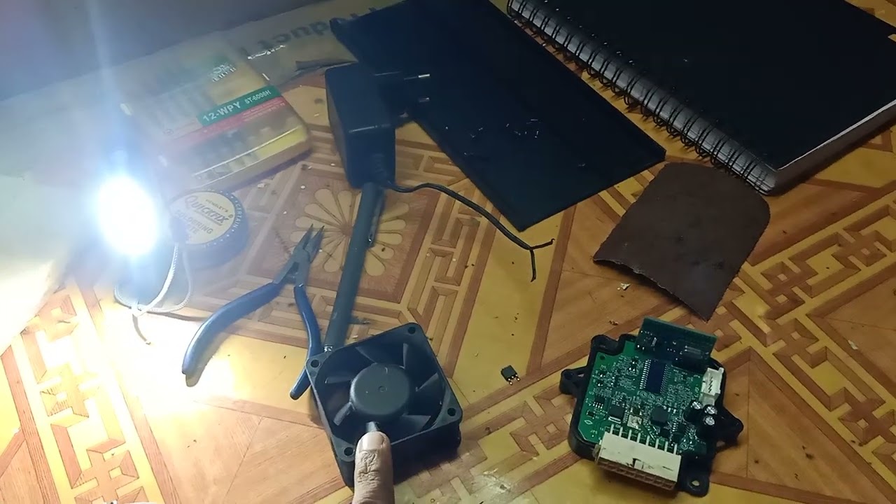 REVOLT RV 400 bicke charger Repering fan and circuit problem slove (2)