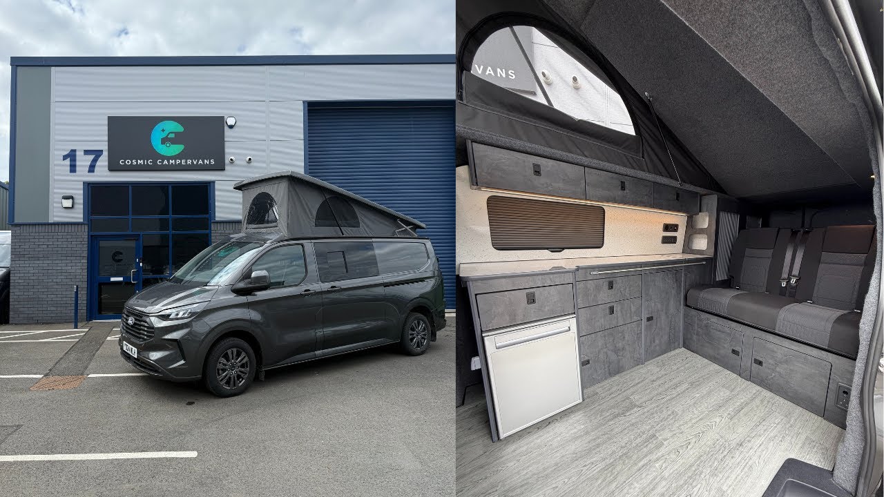 NEW FORD TRANSIT CUSTOM V710 POP TOP AND FULL CONVERSION!