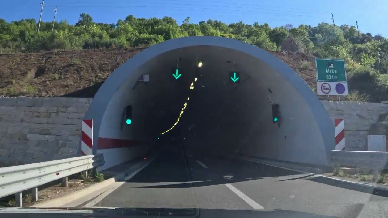 Podgorica - tunel - Kolasin