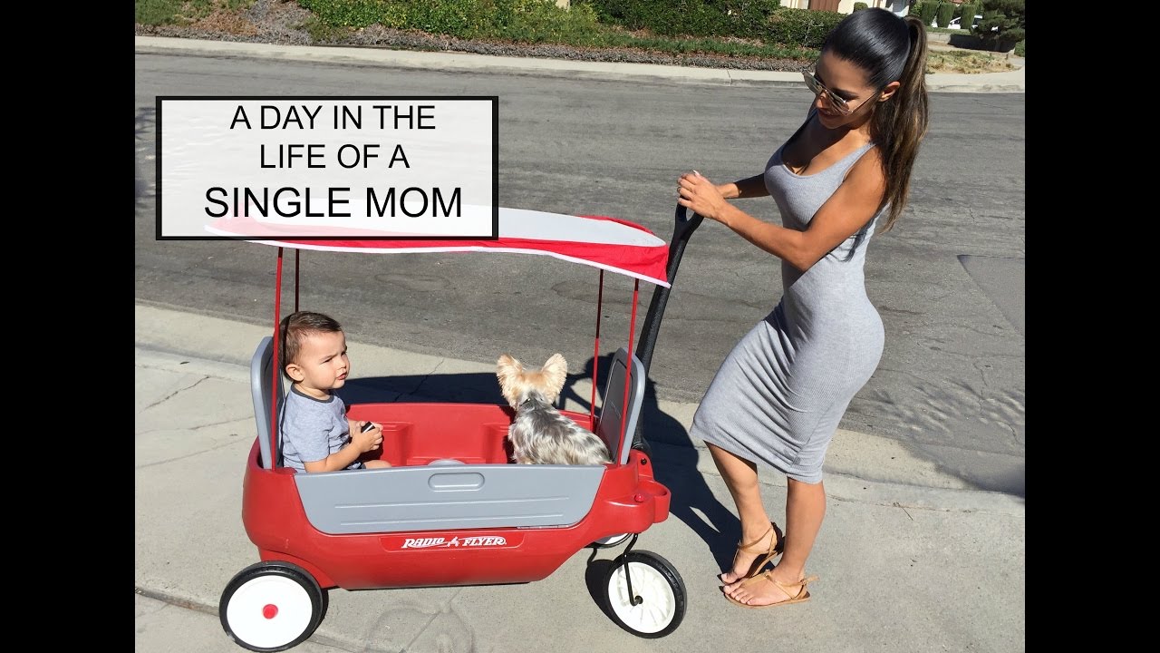 A DAY IN THE LIFE OF A SINGLE MOM vlog