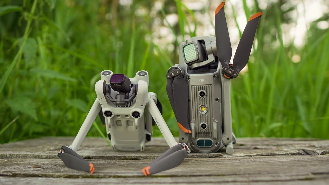 DJI Air 2S vs. Mini 3 Pro - szczegółowe porównanie, test - recenzja 4K