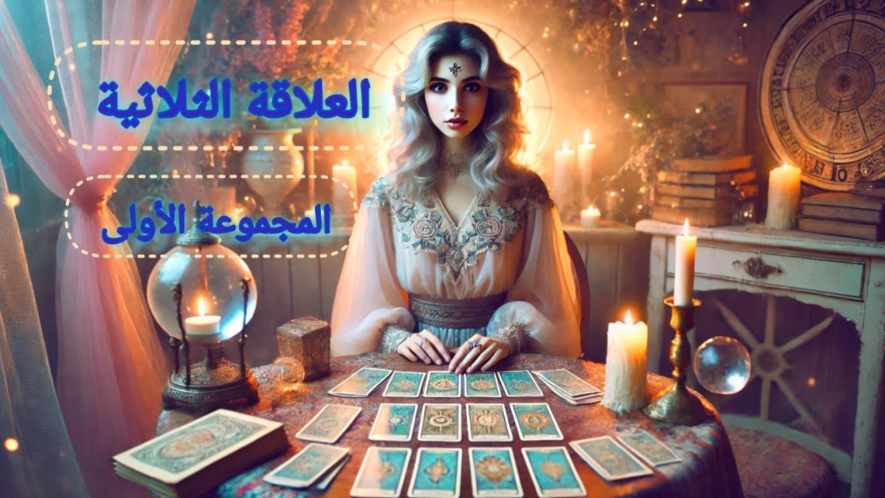 المجموعة الأولى.. #العلاقةالثلاثية كيف حاله مع الطرف الآخر وماهي نواياه حسب اسم الشريك أو الحبيب