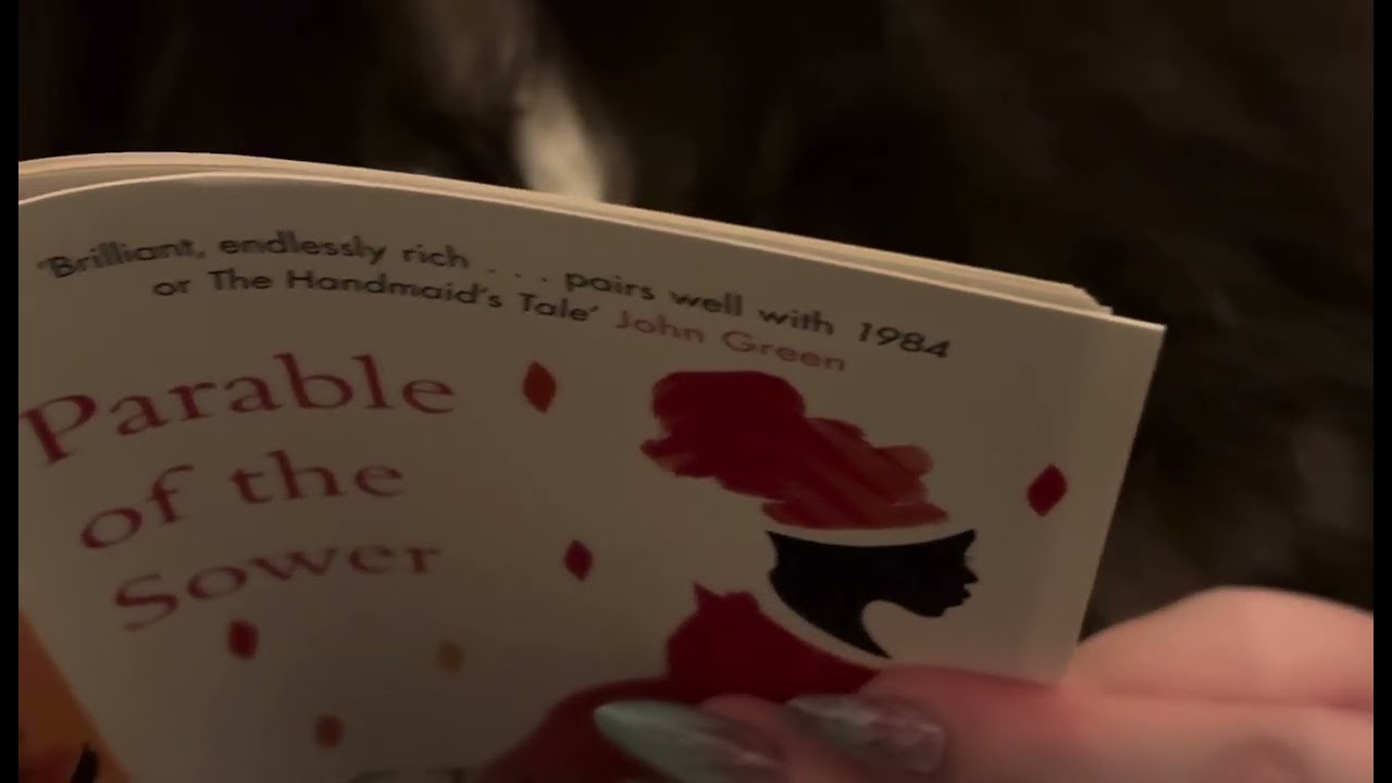 ASMR Reading 💤 Tapping and Reading a Chapter 😴