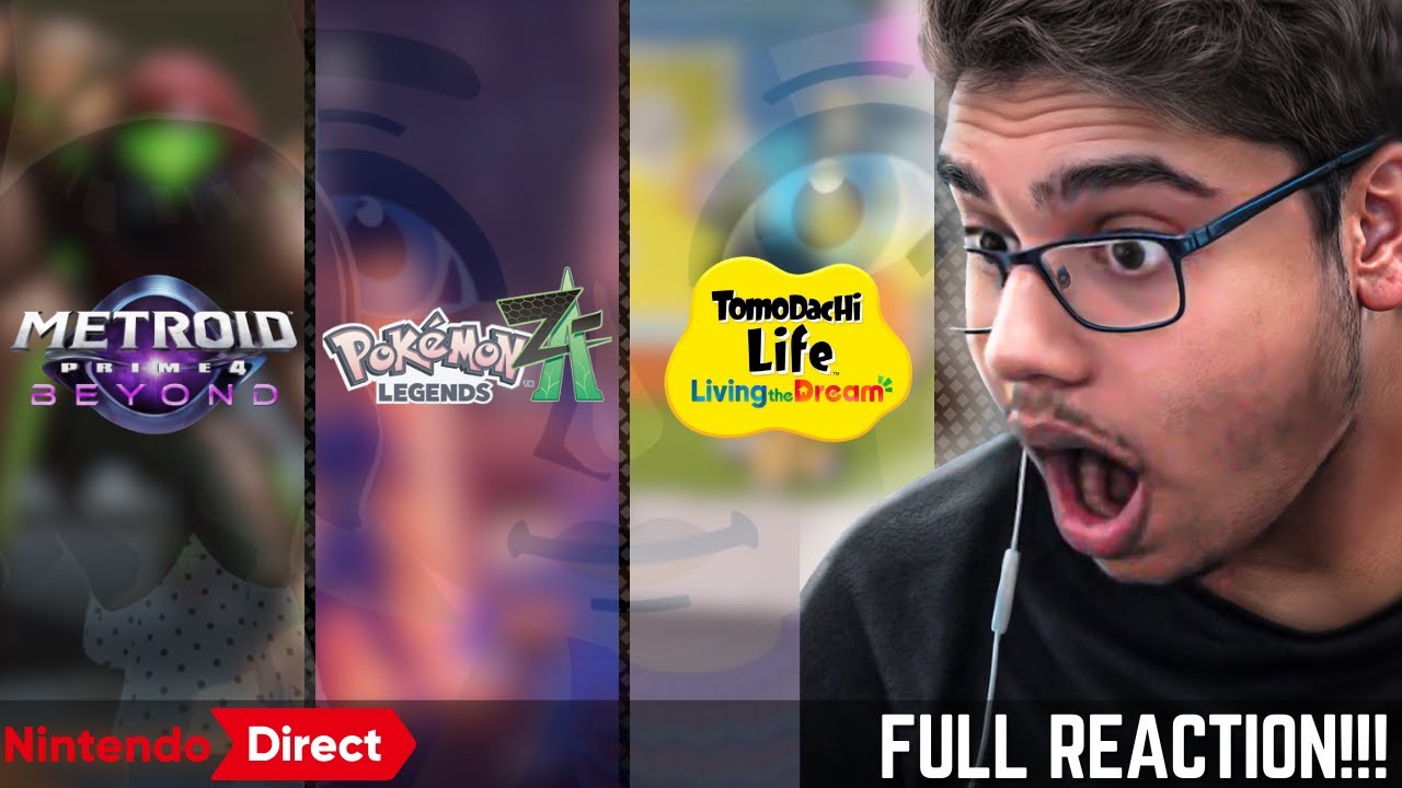 TAMADOCHI LIFE 2 IS HERE!! REACTING TO THE NINTENDO DIRECT!!