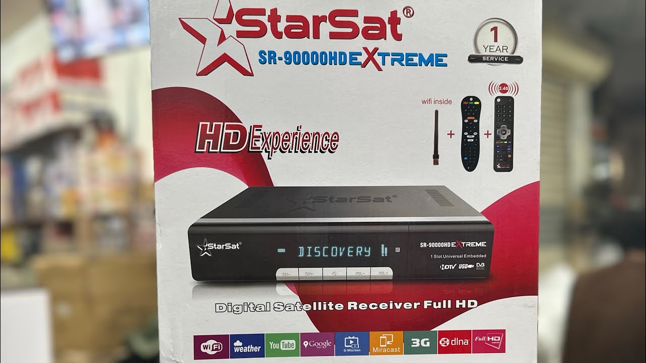 STARSAT SR-90000HD EXTREME | UNBOXING | DETAIL | REVIEW