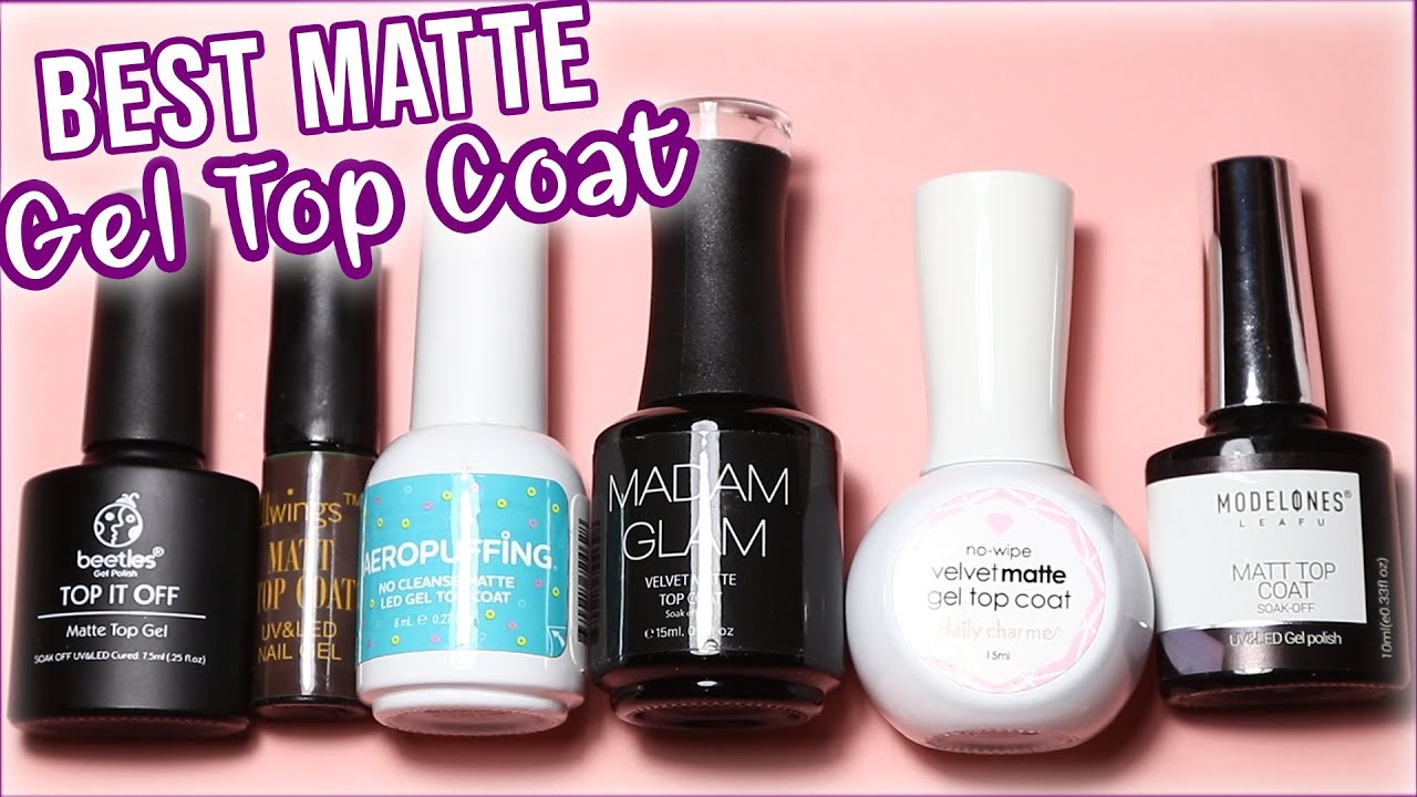 Best MATTE Gel Top Coat - Comparison & Alternatives