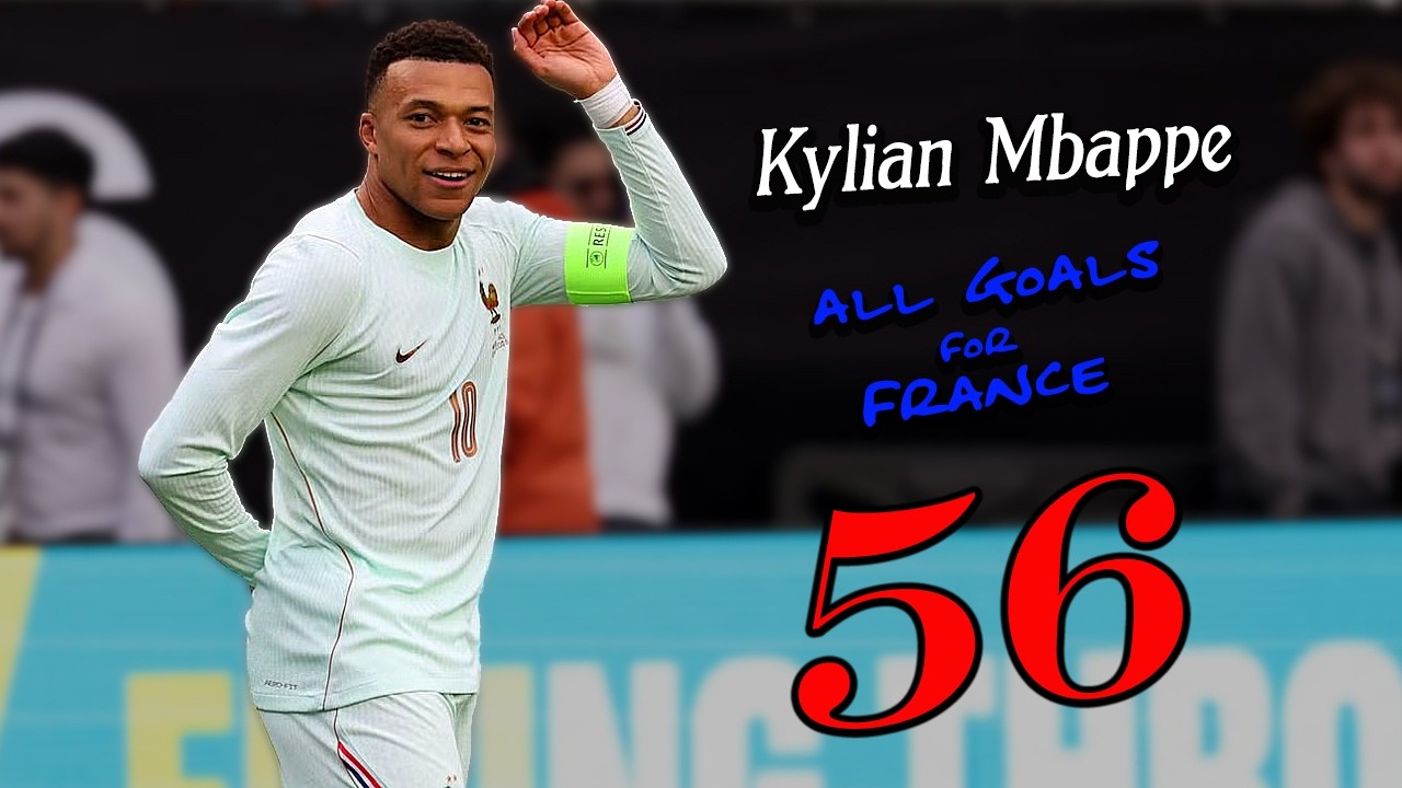 Every Kylian Mbapp&eacute; Goal for France