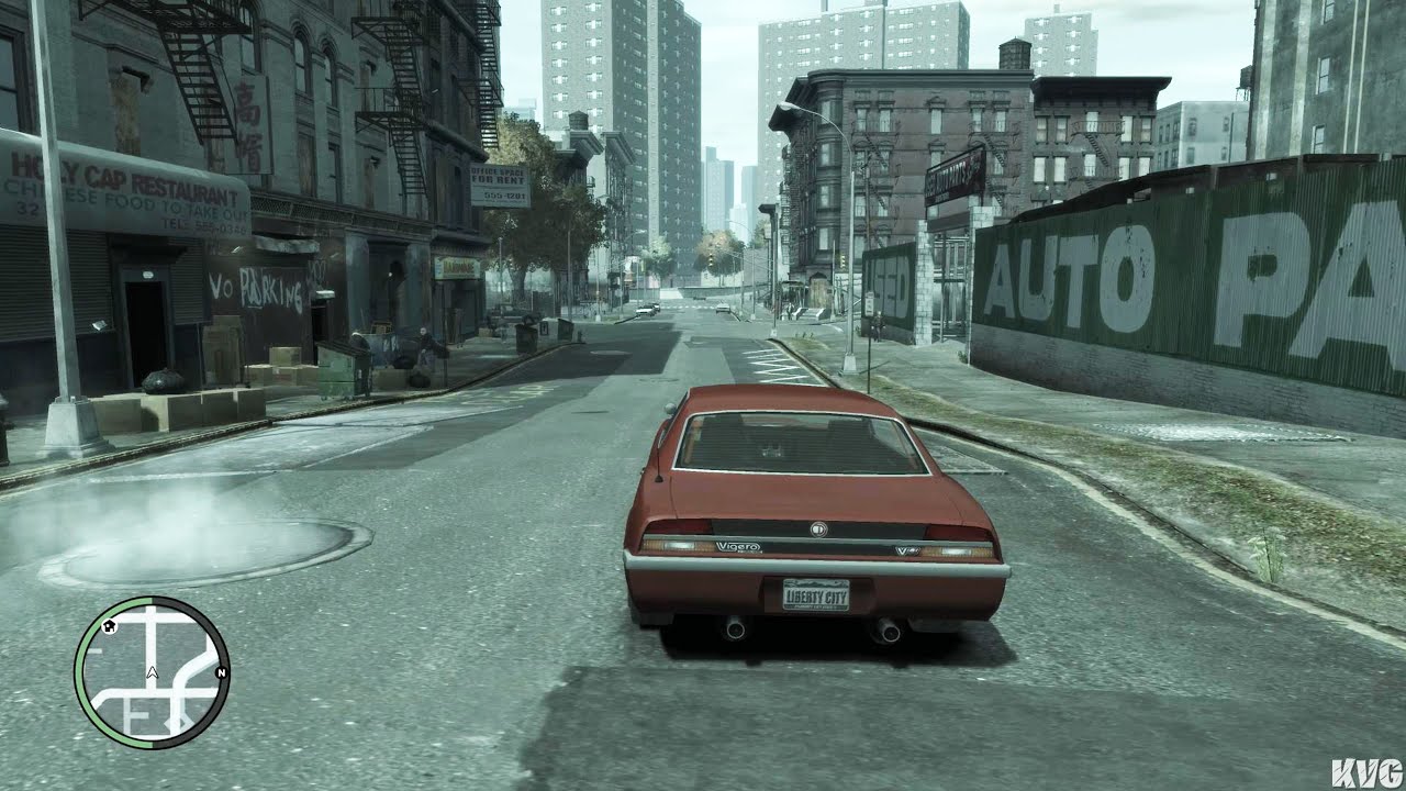 Grand Theft Auto 4 - Declasse Vigero - Gameplay (PC UHD) [4K60FPS]