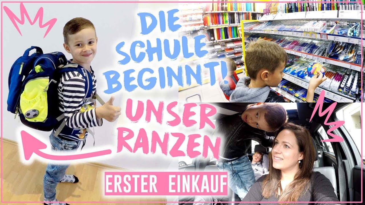 Die Schule beginnt!📚👨‍🏫•Unser Ranzen & Live Shopping für die 1.Klasse • Maria Castielle