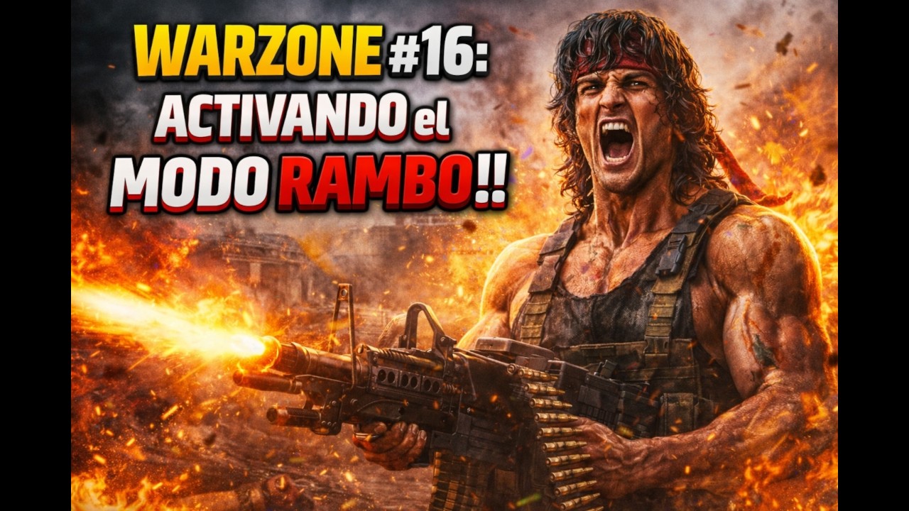 Warzone #16 ACTIVANDO el MODO RAMBO!!
