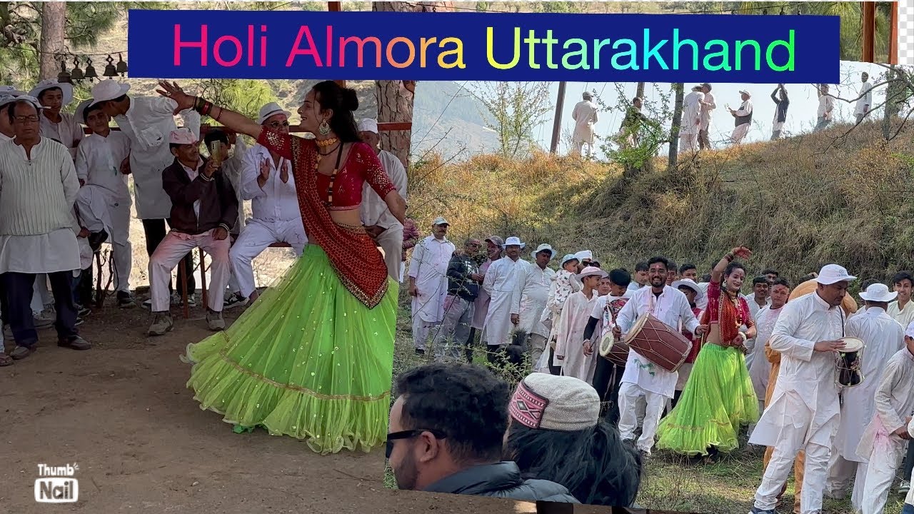 Pahari Holi  Almora  Uttarakhand #viral #travel #vlog #almora #uttarakhand  #Holi
