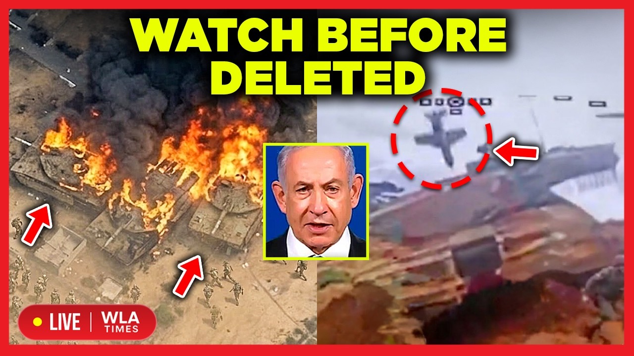LIVE! Israel 'MASSACRED'? Hezbollah 'WIPES OUT' 100 Israeli Tanks Worth $600M In Worst Attack?