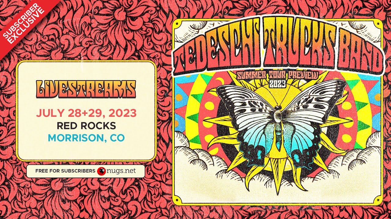 Tedeschi Trucks Band 7/29/2023 Red Rocks Amphitheatre