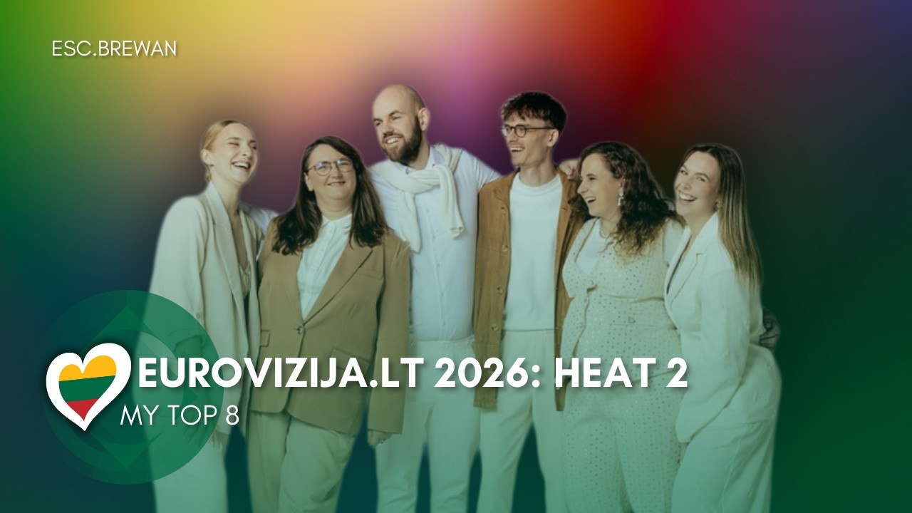 🇱🇹 Eurovizija.LT 2026: Heat 2 | My top 8