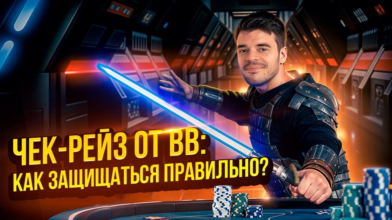 Как не слить стек против чек-рейза с BB? | Тренировка от FunFarm