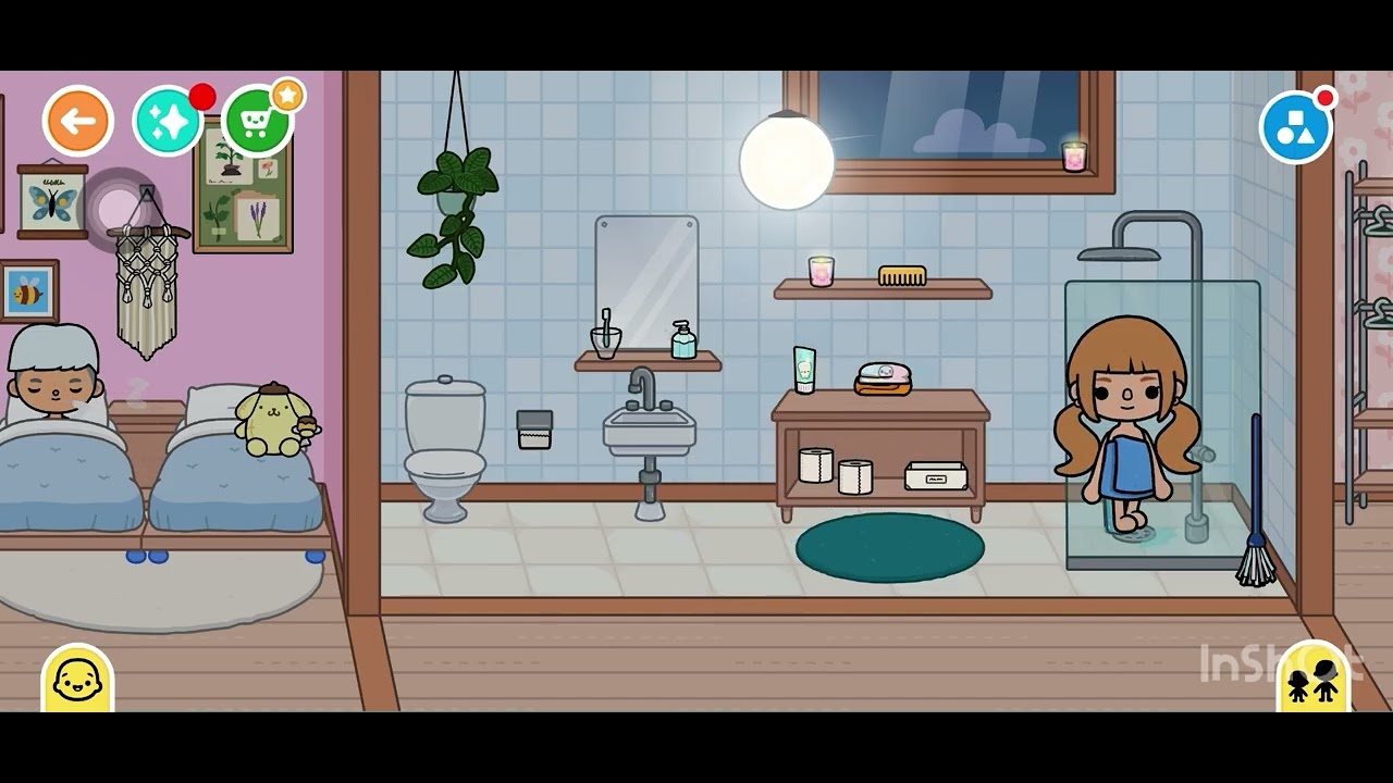 My morning routine🌸✨#tocaboca #morningroutine#breakfast #getreadywithme#apple