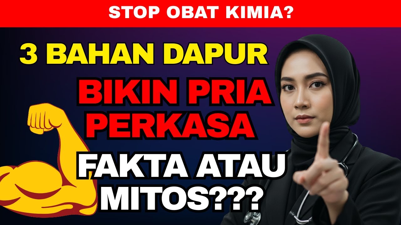 Stop Obat Kimia? 3 Bahan Dapur Ini Bikin Pria Perkasa Fakta atau Mitos