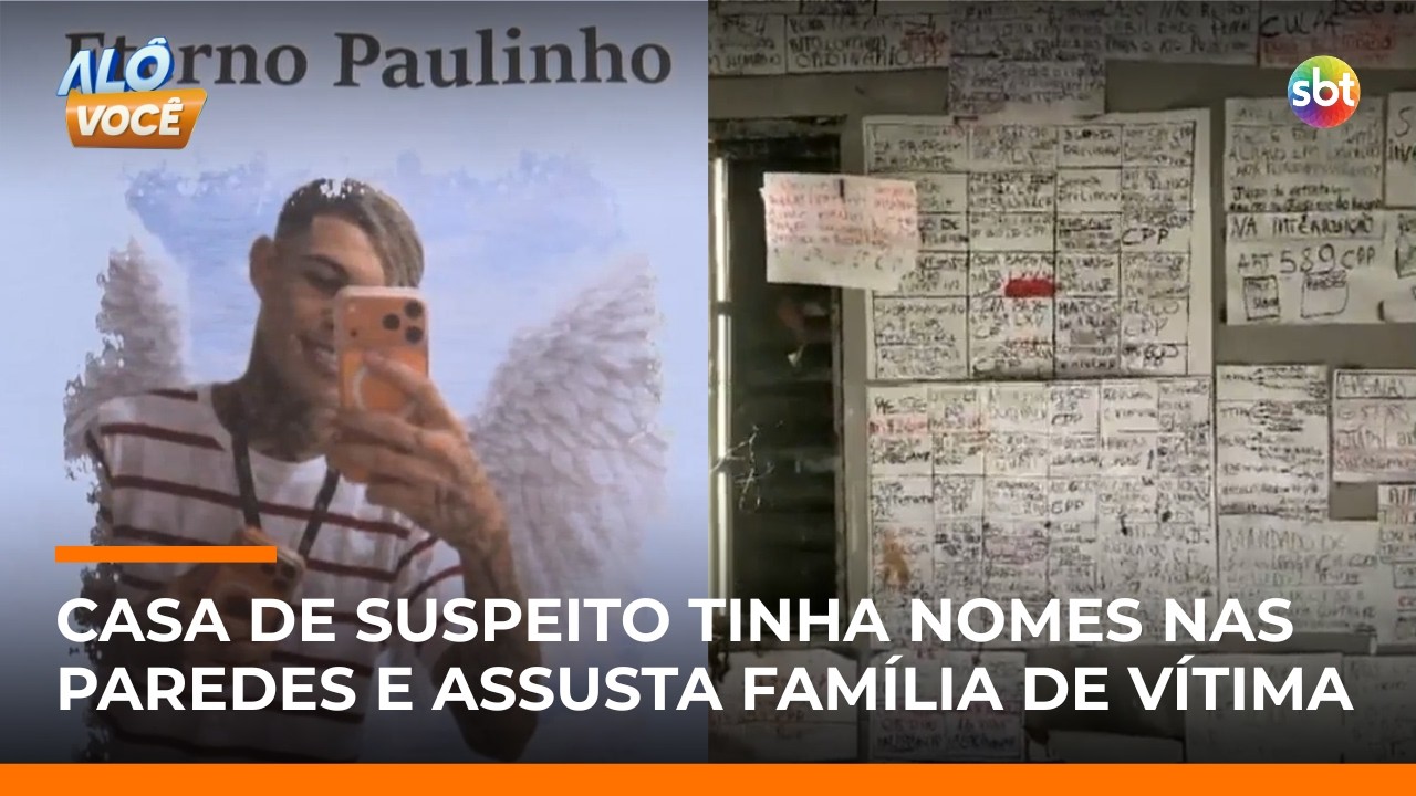 Jovem morto em SP: casa de vendedor de facas suspeito tinha nomes e leis nas paredes | #AloVoce