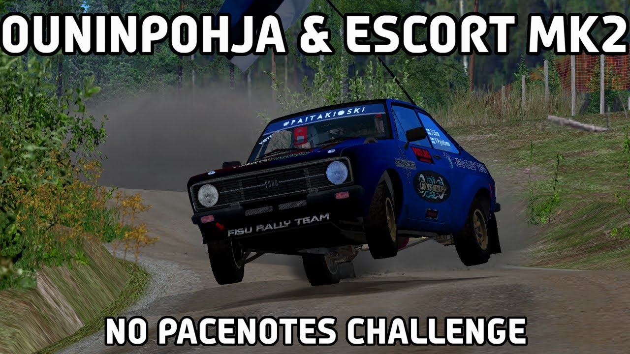 OUNINPOHJA & ESCORT MK2 | No pacenotes challenge | 16:29.40