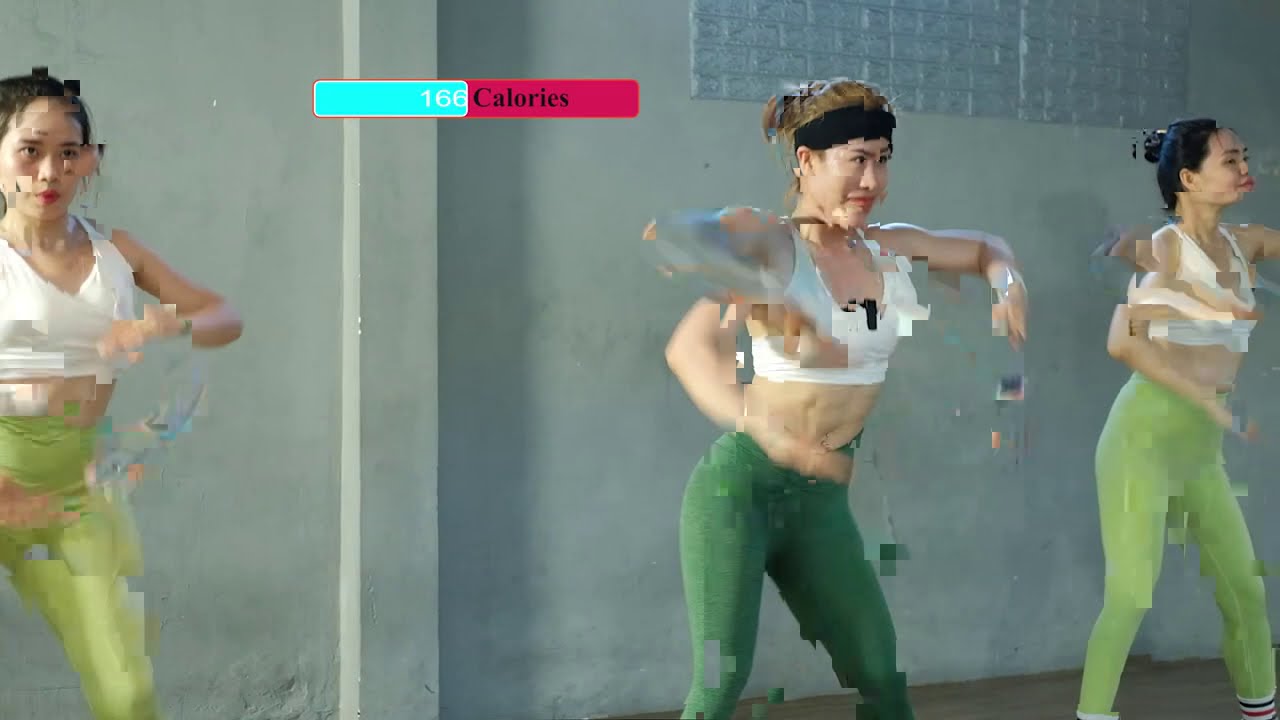 Aerobic # 44 : Giảm mỡ cánh tay / Eo thon/ giảm mỡ bụng#aerobics #danceworkout #fitness #tapmong