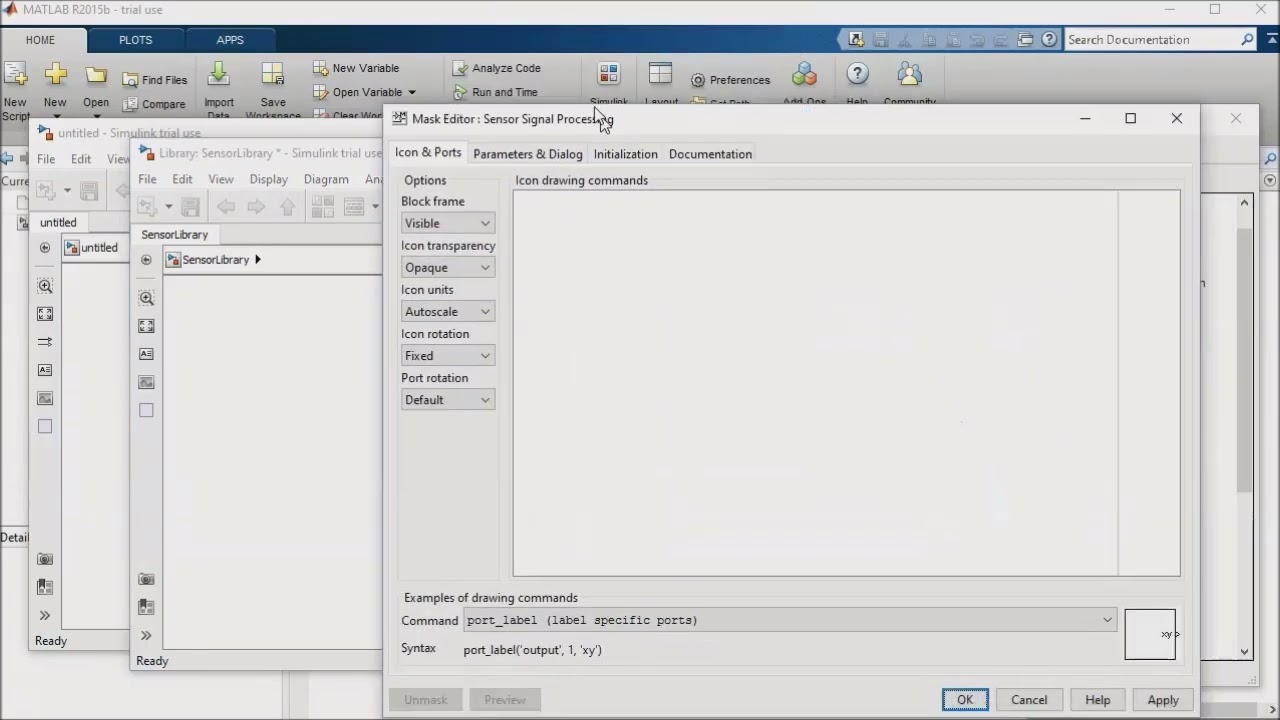 Simulink Masks