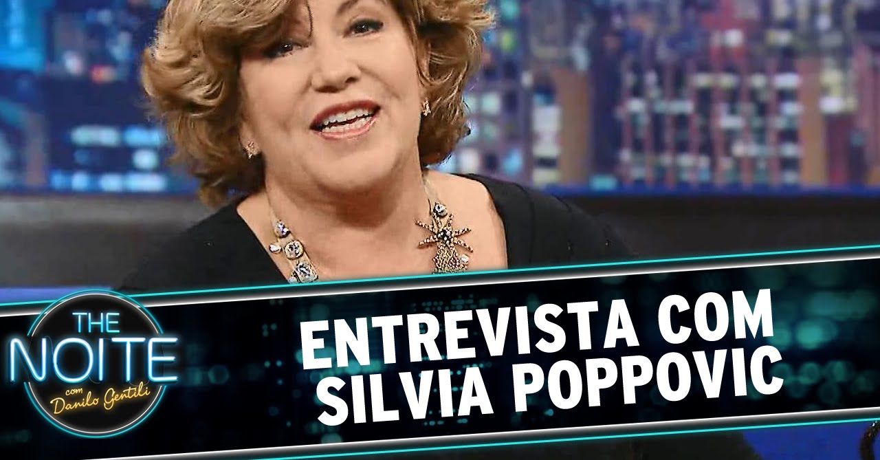 The Noite (20/10/14) - Entrevista com Silvia Poppovic