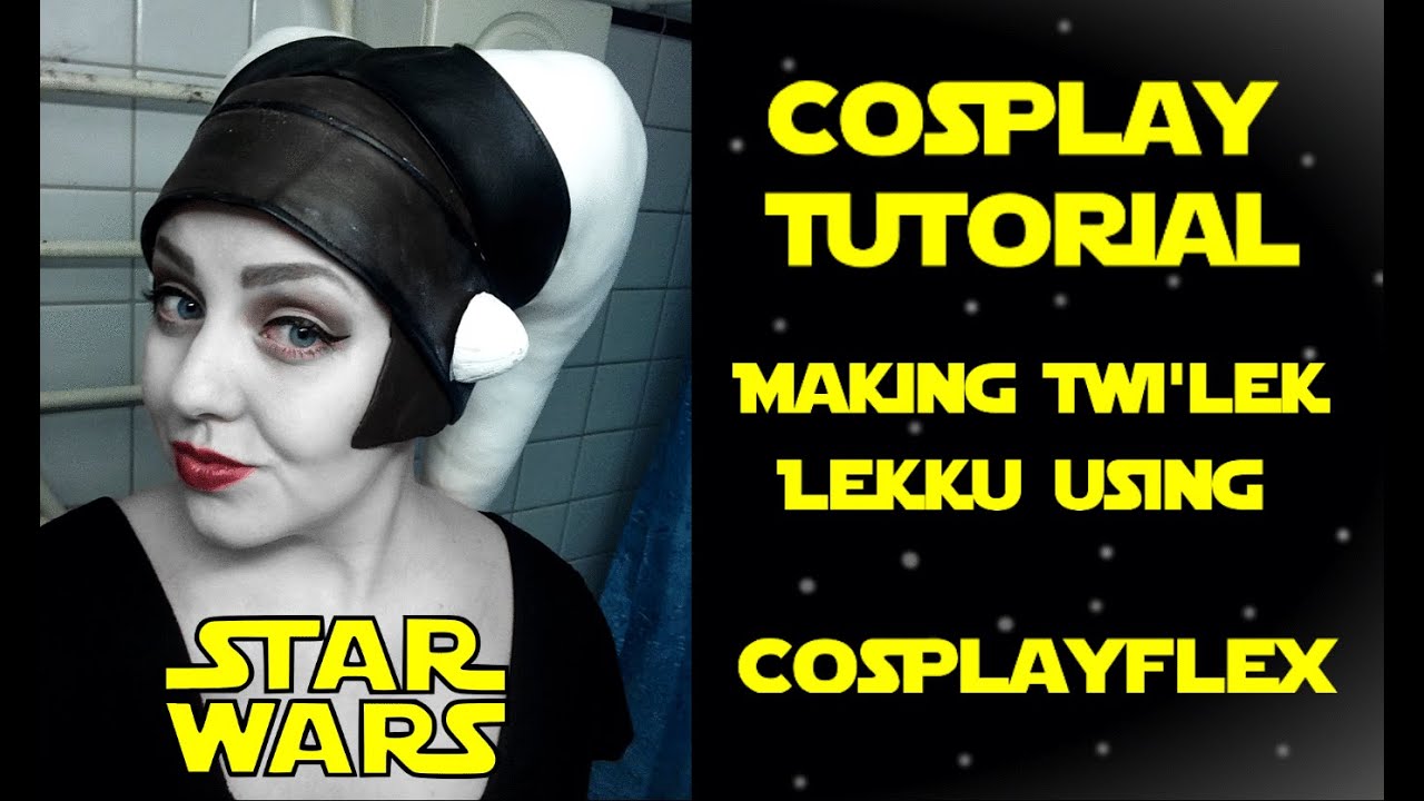 How to make Star Wars Twi'lek Lekku in CosplayFlex (tutorial)