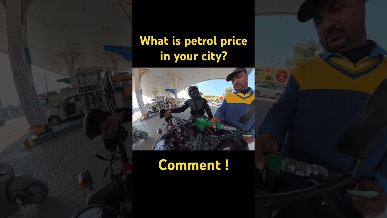 What is petrol price in your city? #scram440 #ytshorts #shortsfeed #motovlog #trending