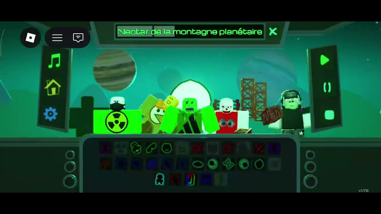 Je fais des musiques sur Roblox 