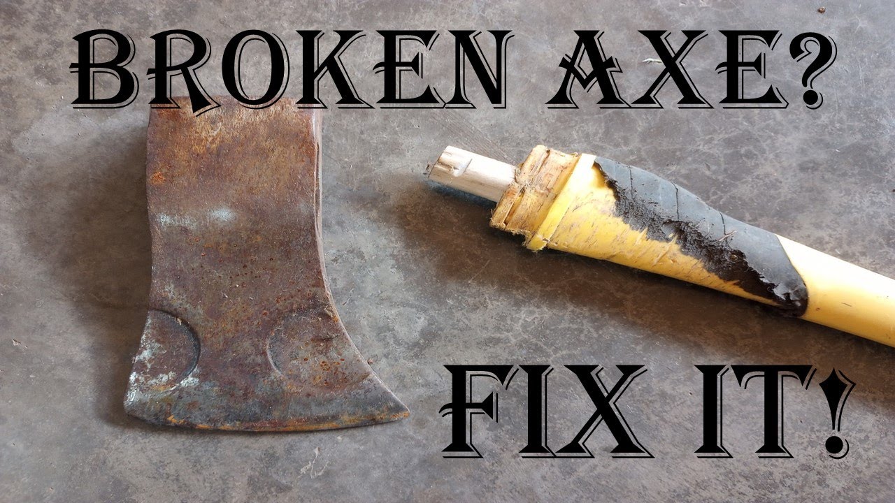 How to Fix a Broken Composite (Fiberglass) Handled Axe