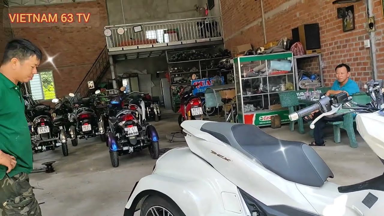Cơ khí Quang Long Khánh chế tạo xe ba bốn bánh các loại.