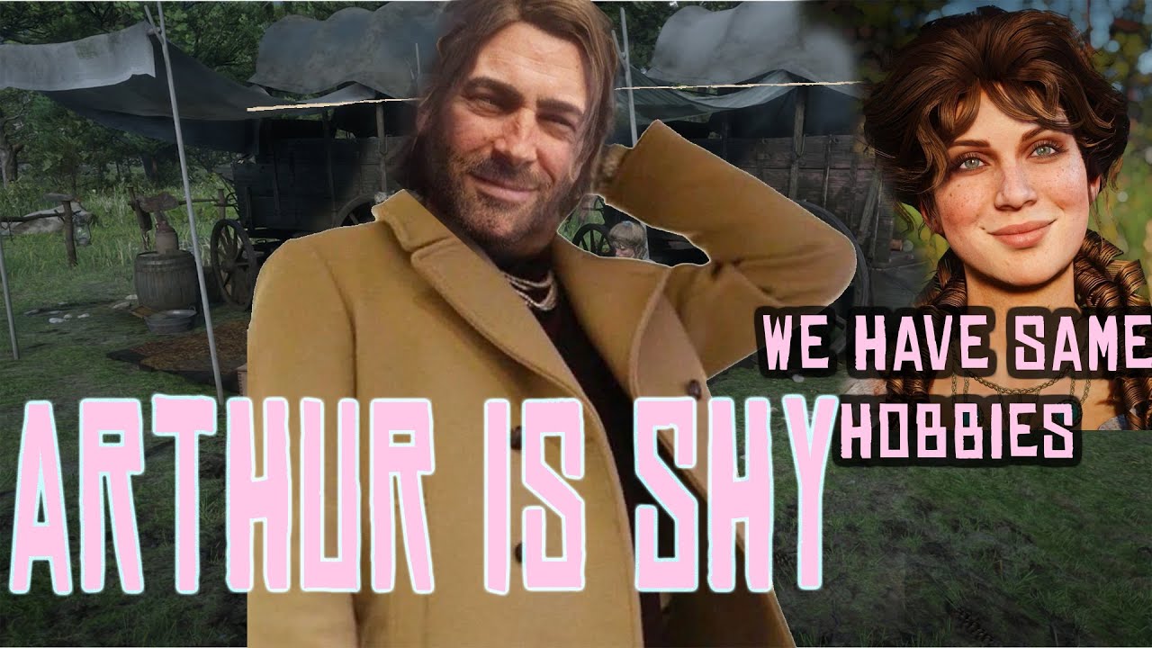 This is probably the cutest conversation of Arthur we will ever see in the entire game #rdr2