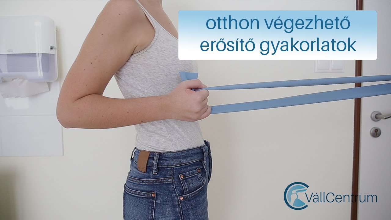 Otthon is végezhető erősítő gyakorlatok váll műtét után - Dr. Schandl Károly