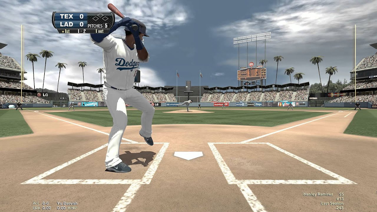 MLB 2K14 [MLB2k12 Sponsored updated Ver.] Yu darvish VS Ryu Openig Game 01/03