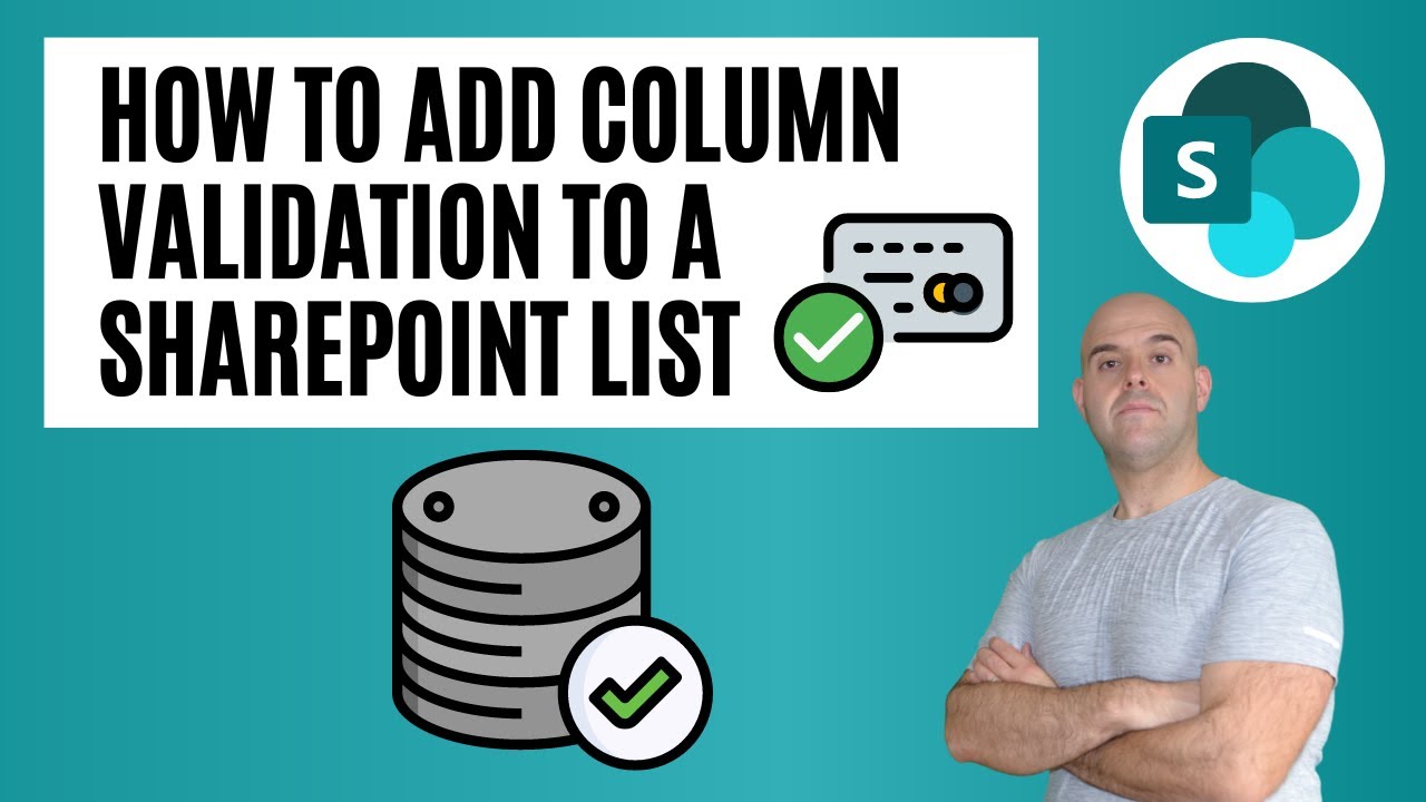 Как добавить проверку столбцов в список SharePoint