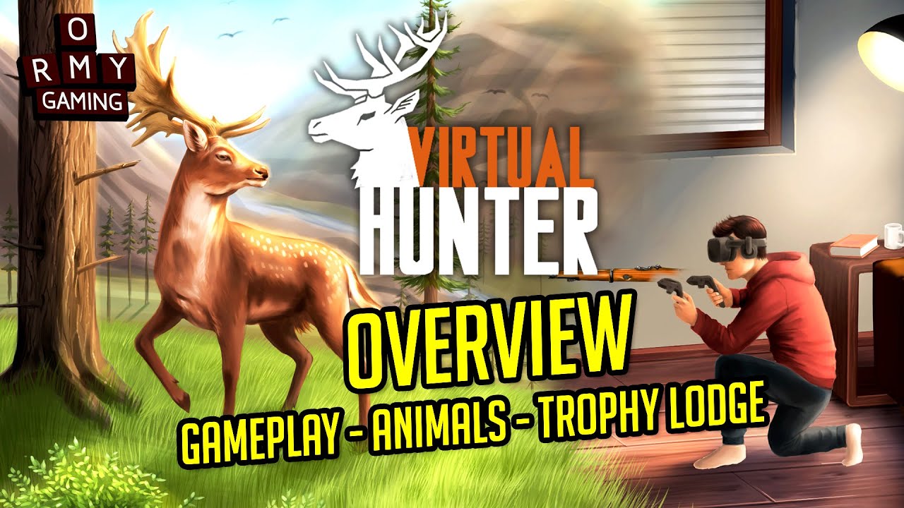 LEAD DESIGNER Introduces VIRTUAL HUNTER! Gameplay, Animals & Trophy Lodge!