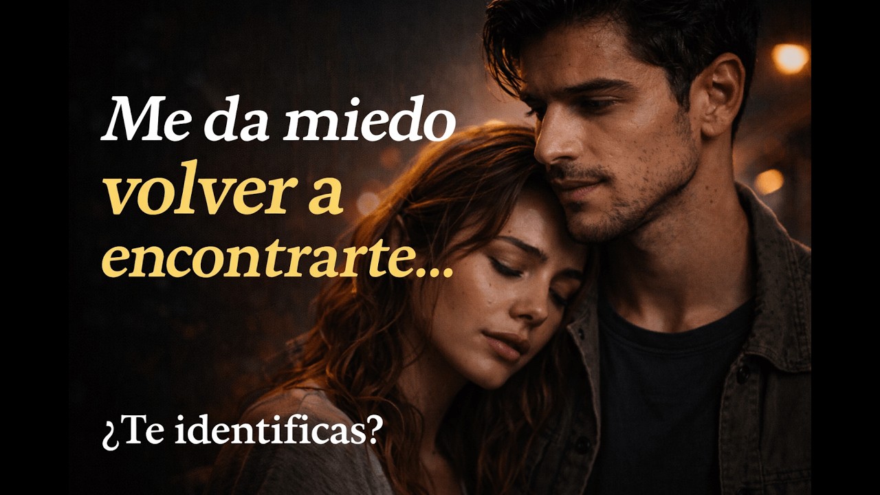 Me da miedo volver a encontrarte... (Poema para soltar) 🌑✨