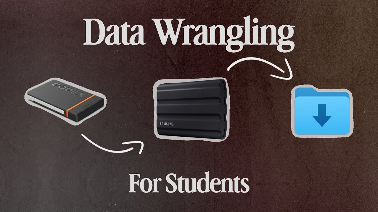 My Free DIT/Data Wrangling Workflow On Set